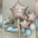 thumbnail image 2 of 17 piezas de globos de aluminio mate con forma de avión de combate y coche de policía para niños de 1, 2, 3 y 5 años, suministros de decoración para fiestas de cumpleaños, baby shower 2024, 2 of 5
