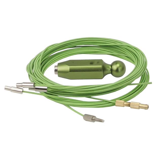 Advancent Enrutamiento de cable interno de bicicleta de 2M/48,6 pulgadas, enrutamiento de bicicleta verde para herramienta de enhebrado de Ciclismo Advancent OD005424-00