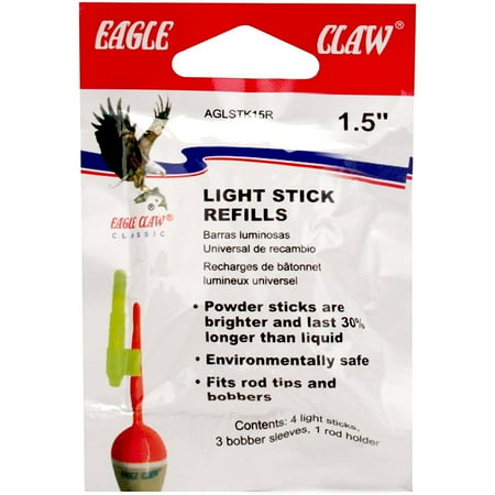 UPC: 0047708684729 | Eagle Claw AGLSTK15R Light Stick Universal 1.5  Glow Refills