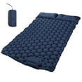 thumbnail image 2 of Almohadilla para dormir inflable, Alfombra de Campamento inflable Liviana Resistente a la Lágrima de Diseño Ergonomico Doble Con Almohada para Caminar, 2 of 7