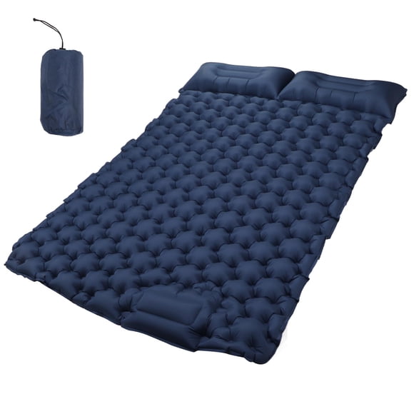 Double Camping Mat,Double Inflatable Camping Sleeping Inflatable Camping Sleeping Pads Double Sleeping Pad Time-Tested Durability