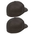 thumbnail image 2 of Premium Original Flexfit V-Flexfit Cotton Twill Fitted Hat 5001 - 2-Pack - VALUE PACK (Multiple Colors), 2 of 2