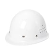 thumbnail image 4 of Casco de protección laboral, casco de construcción universal engrosado para adultos Blanco, 4 of 9