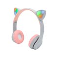 thumbnail image 1 of Audífonos Bluetooth Virtual Zone con Diadema y Orejas de Gato Luz Led P47MGY, 1 of 4