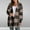Black B, variant on SROBPTY Womens Jackets, Fleece Jackets for Women, Women's Plaid Hooded Jacket Long Sleeve Loose Cardigan Coat Green,M