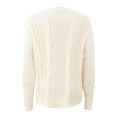 thumbnail image 5 of Vedolay Sweaters for Women Fall Women Casual Long Sleeve Cardigan Beige,One Size, 5 of 5