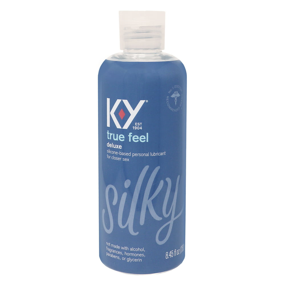 K Y True Feel Lube Personal Lubricant Silicone Based Formula Safe To Use With Condoms For