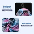 thumbnail image 4 of PROALLO Girls Bathing Suits Two-Piece Swimsuit with Boyshorts Vest-Style Tankini(8-9T Coco), 4 of 5