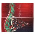 thumbnail image 3 of Cortina navideña impermeable, decoraciones para ventanas, adornos navideños, decoración navideña para el hogar y la sala de estar, 3 of 8