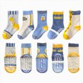 thumbnail image 2 of CAUYDY 1T 2T 3T Toddler Baby Boys Floor Socks 12PC Set Little Kids Grip Crew Socks Mid Cut Fall Winter Spring Sizes 1-3 Years, 2 of 4