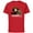 Red, variant on Star Wars The Phantom Menace 25th Anniversary Queen Amidala- Short Sleeve Cotton T-Shirt for Adults - Customized-Navy