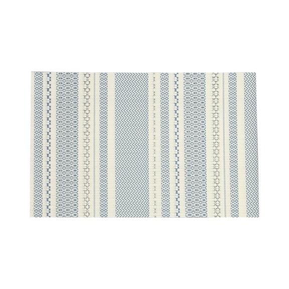 Wadada Table Placemats, Heat-Resistant Woven Vinyl Placemat, Non-Slip Washable PVC Table Mat, Easy to Clean Premium Plastic Table Mats for Dining Table, Kitchen Table (Warm Pattern Mats)