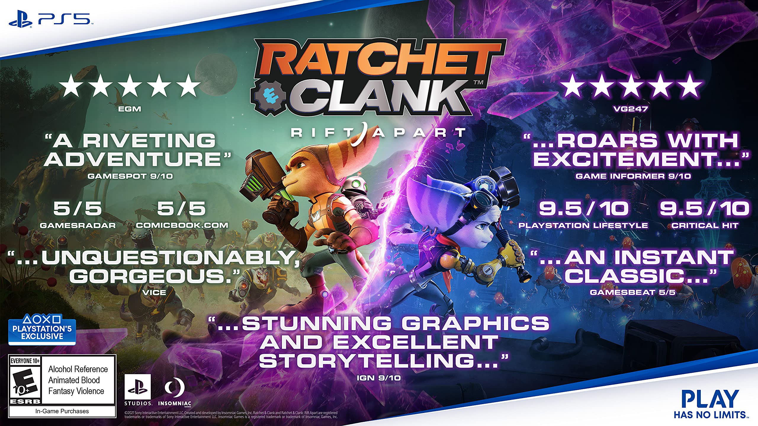 Ratchet & Clank: Rift Apart Launch Edition, Sony, PlayStation 5