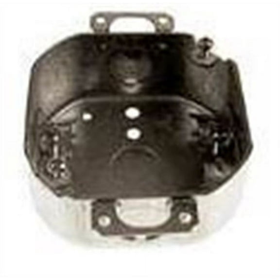 RACO 150 Octagon Box 1-Gang Galvanized Steel Gray