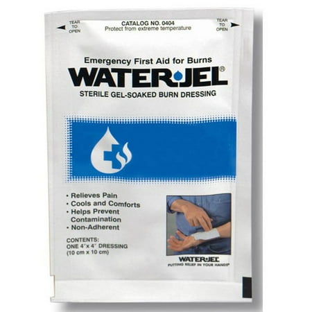 Water-Jel Sterile Burn Dressing, 4" x 4", 1-Each 6502 LOG-6502LFA
