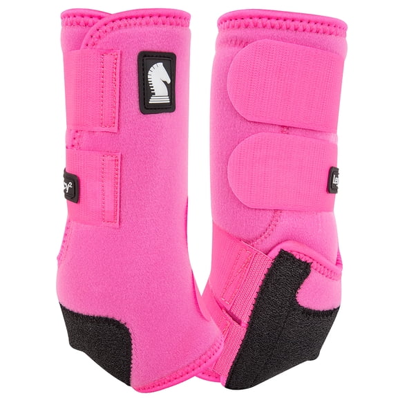 Classic Equine Classic Legacy2 Front Boot 2pk Hotpink M