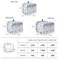 thumbnail image 6 of Blue Eucalyptus Coastal Toaster Cover 2 Slice, Beach Starfish Jellyfish Dustproof Bakeware Oven Protector with Top Hook, Waterproof Small Kitchen Appliance Toasters Dust Cover, 11"x6"x8", 6 of 9