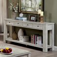 thumbnail image 5 of Furniture of America Deston Transitional Wood Console Table in Antique White, 5 of 10