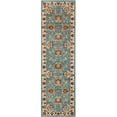 thumbnail image 1 of Infinity Home 36062 2 ft. 3 in. x 7 ft. 3 in. Timeless Abbasi Traditional Runner Area Rug - Light Blue, 1 of 1