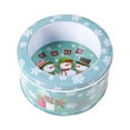 thumbnail image 3 of Christmas Tinplate Cookie Tins Decorative Cookie Gift Tins, Candies Biscuits Treat Boxes Small Gift Case, 3 of 3
