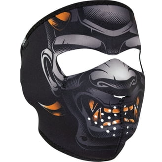 Zan Headgear Full Face Neoprene Facemask Hi-Vis Lime - Walmart.com