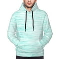 thumbnail image 5 of Bingfone Blue Bright Men'S Drawstring Hoodie Long Sleeve Pocket Sweatshirts-Xx-Large, 5 of 9