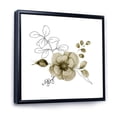 thumbnail image 3 of Designart 'Eucalyptus Branches With Anemone Bouquet Flower II' Traditional Framed Canvas Wall Art Print, 3 of 5