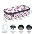 thumbnail image 6 of Goofa Orchids Flowers Pattern Pencil Case, Multi- Slot Pencil Pouch, Portable Pencil Bag, Pen Case for& Office, 6 of 9