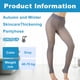 thumbnail image 2 of Medias de lana para mujer de 300 g, medias falsas translúcidas, medias de lana gruesas transparentes y cálidas de cintura alta para invierno, 2 of 5