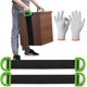 thumbnail image 1 of Correas de mudanza, juego de 2 correas de elevación para cajas de muebles, construcción de colchones, correas de manipulación que soportan 270 kg Correas de transporte para mudanzas, 1 of 5