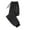 Black, variant on Unisex Comfyfit Stretchactive Pants Quick Drying Ultra Stretch Hiking Camping Slim Fit Athletic Pants with Zipper Pockets