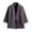 Grey, variant on Men's Short Sleeve Solid Linen Cotton Top Summer Tie Strap Soft Spring Shirt Jacket Pocket Kimono Cardigan Navy Large