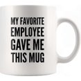thumbnail image 1 of Funny Design Ceramic Coffee Mug, 11 oz, Perfect for Employee Gifts, 1 of 5