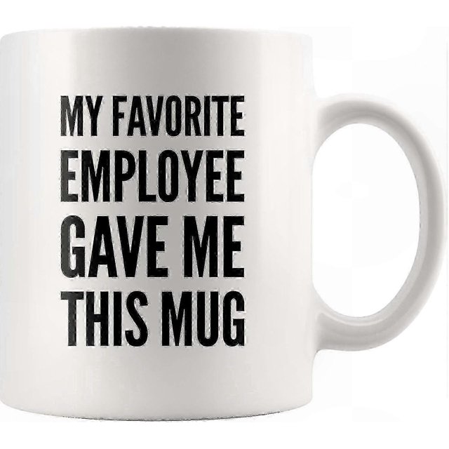 Funny Design Ceramic Coffee Mug, 11 oz, Perfect for Employee Gifts