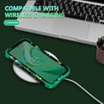 thumbnail image 6 of Casetego for Samsung Galaxy S24 FE 5G Case,Shockproof Three Layer Heavy Duty Soft Silicone Rubber Bumper+Hard Plastic Hybrid Protective Case,Green Butterfly, 6 of 8
