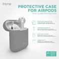 thumbnail image 4 of iHome AirPods Case Cover, Heavy-Duty Protection, Compatible with AirPods 1st and 2nd Generation, 4 of 4