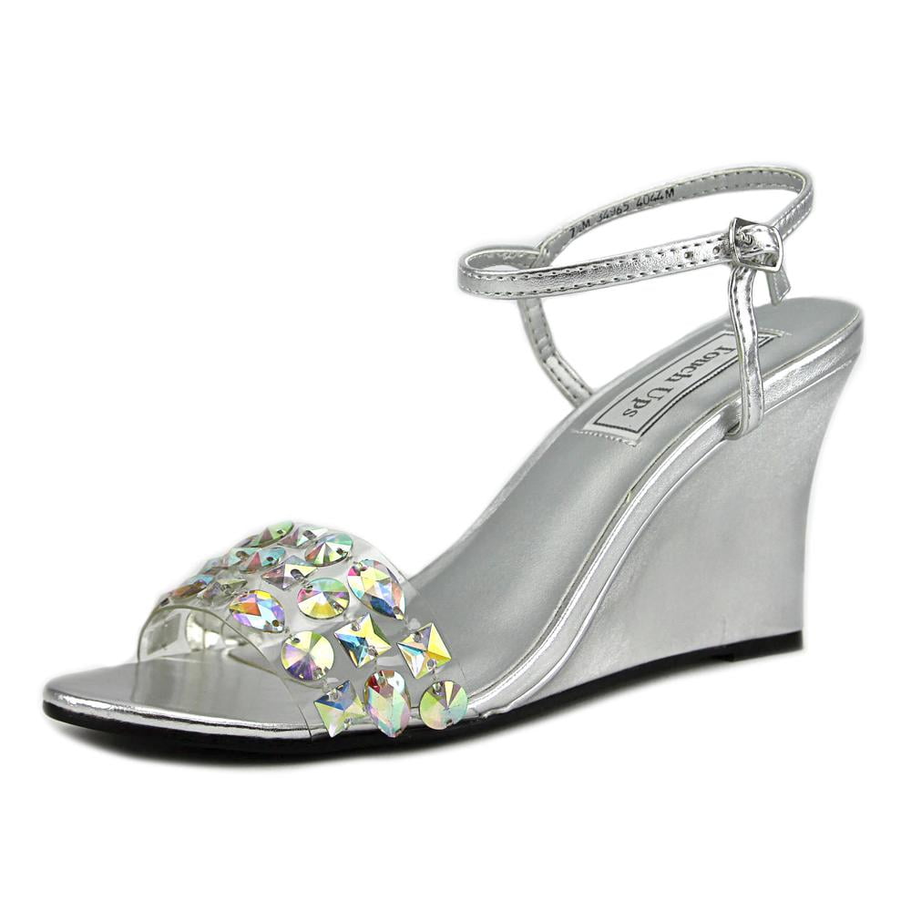 walmart silver sandals