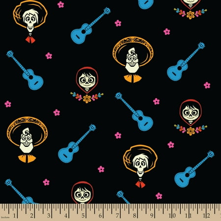 - Disney Coco and Friend Jersey Knit Fabric by the yard