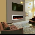 thumbnail image 4 of Litedeer Homes Electric Fireplace Insert ZEF78VAW Litedeer Gloria II Wall Mounted Electric Fireplace With Smart App 68 inch, 4 of 5
