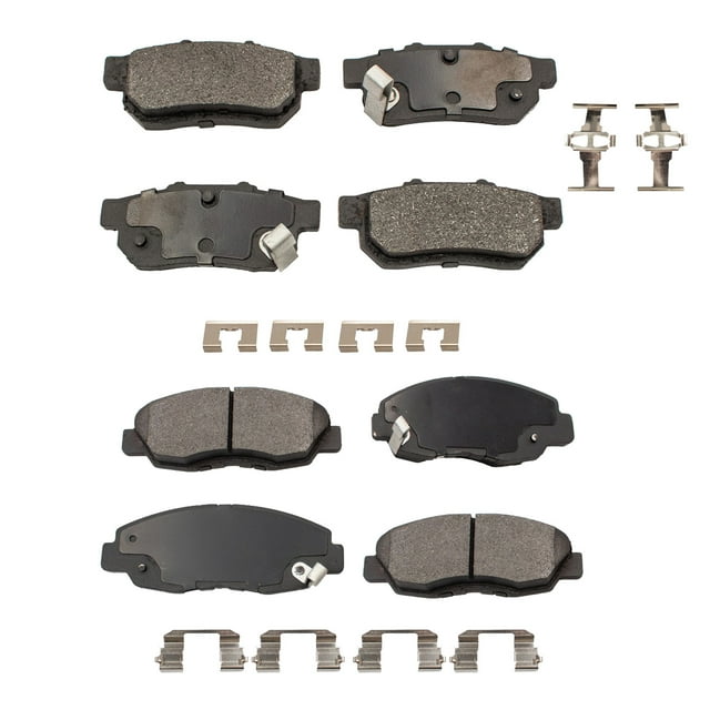 Balatas AG para Auto Completo para Honda Civic Sedán 2001 a 2005 8 Piezas Nuevas