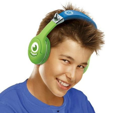 Disney Monsters University Mike Wazowski Head of the Class (Best Over The Head Workout Headphones)