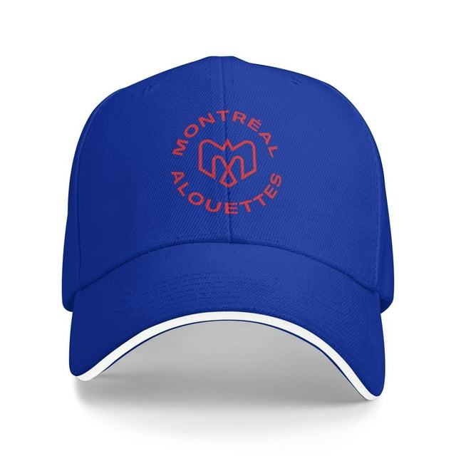 Casquette de Baseball Décontractée Unisexe des Alouettes de Montréal