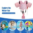 MoKo Toddler Swim Floaties Vest for Kids 1330 lbs, Swimming Pool Arm