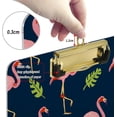 thumbnail image 4 of Coolnut Flamingo Clipboard, Acrylic Standard A4 Letter Size Clip Board with Low Profile Clip for Office, Classroom, Doctor, Nurse and Teacher Gifts, 4 of 7