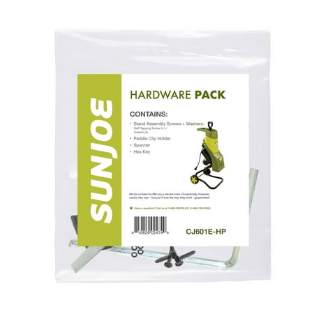 Sun Joe CJ601E/602E Electric Chipper + Shredder Hardware Pack
