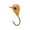Gold Sparkle, variant on Eagle Claw Artic Tungsten Size 10 Jig Glow 1/12 oz