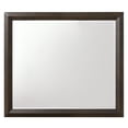 thumbnail image 1 of ACME Miroir de Chambre Rectangulaire Merveille en Expresso Riche, 1 of 4