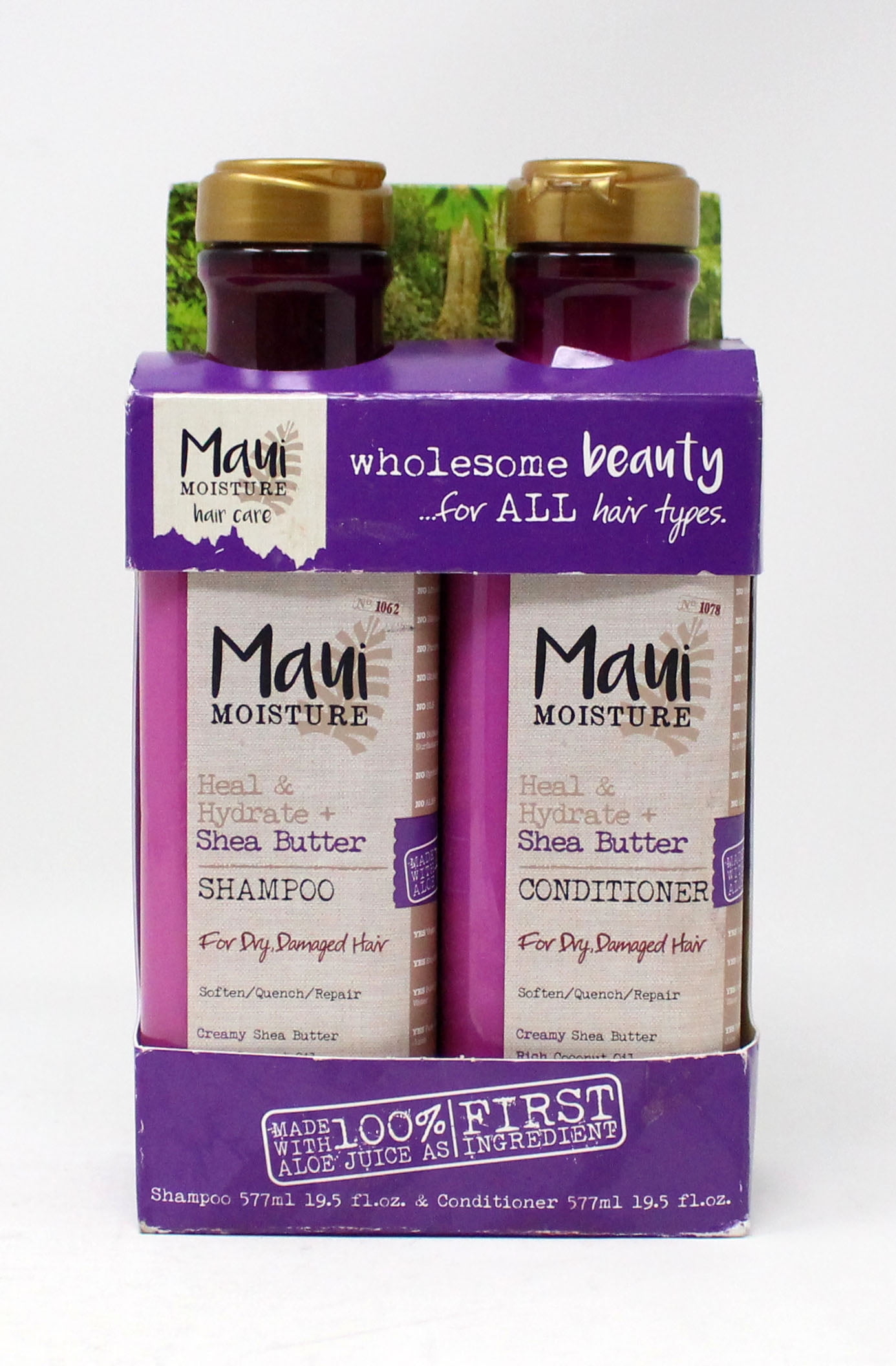 Maui Moisture Heal & Hydrate + Shea Butter Shampoo and Conditioner Duo