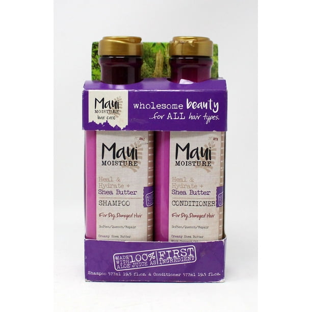 Maui Moisture Heal & Hydrate + Shea Butter Shampoo and Conditioner Duo