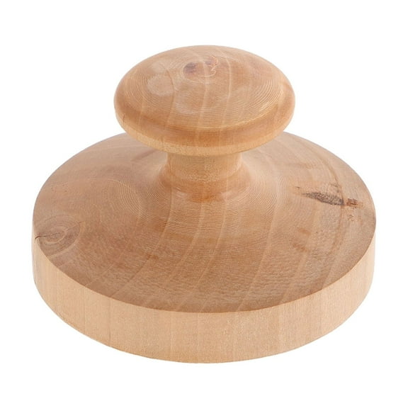 TABLETREANDS 1Pcs Wooden Tortilla Press Steam Bun Mold for Home Cooking with Wood Material Kitchen Tools